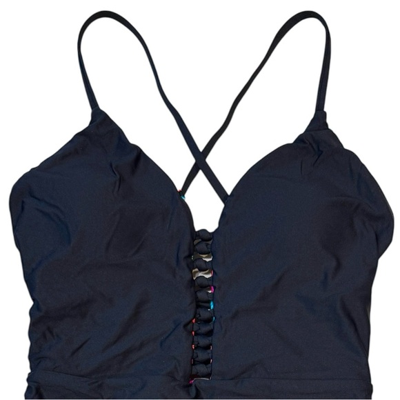 La Blanca Multi Full Bloom Reversible One-Piece Swimsuit - Picture 5 of 16